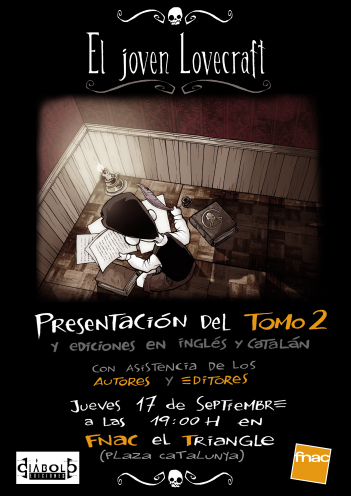Prentaci�n El Joven Lovecraft en FNAC Barcelona