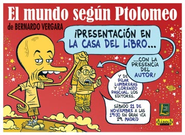 Presentaci&oacute;n El mundo seg&uacute;n ptolomeo en la Casa del Libro