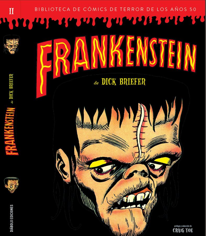 Frankenstein de Dick Briefer (Biblioteca de cómics de terror de los años 50 volumen 2)