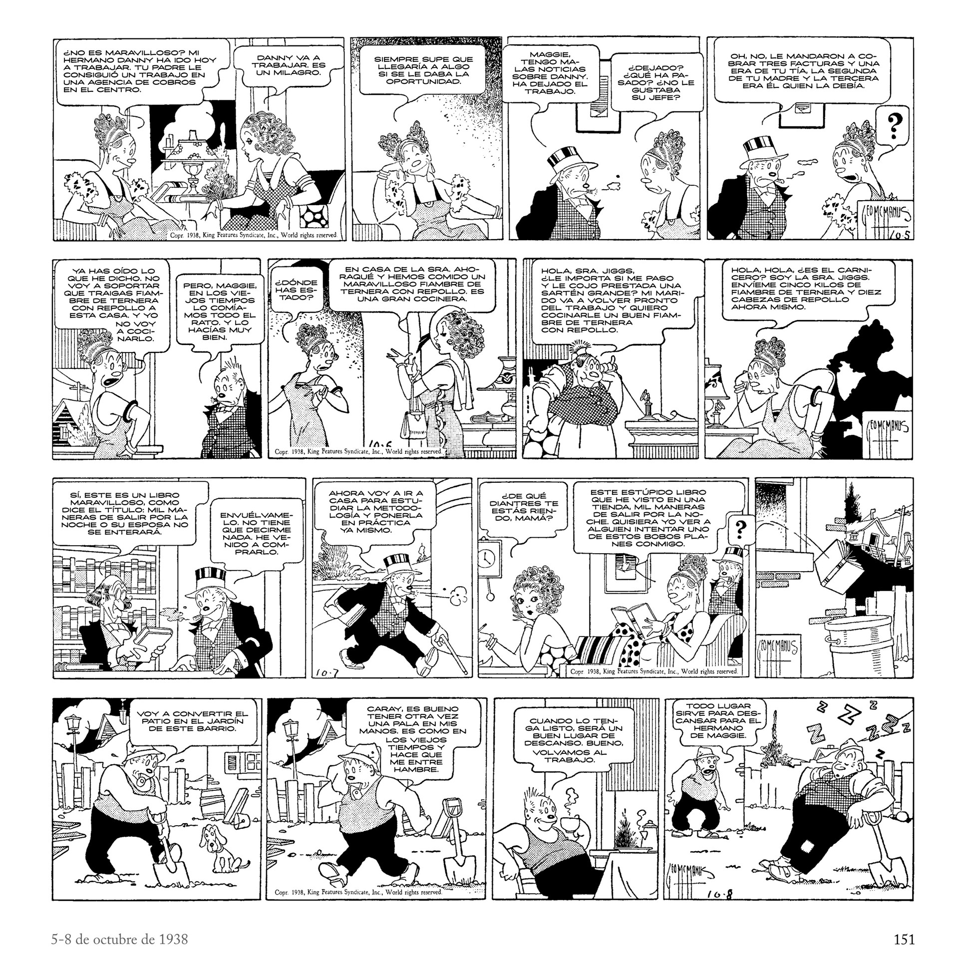Bringing Up Father (1937-1938). Segundo volumen de dos - Imagen 4